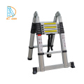 4.4M aluminium multi-purpose telescopic ladder with hinges EN131 SGS CE